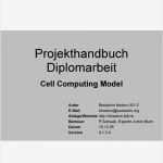 Projekthandbuch Vorlage Neu Projekthandbuch Diplomarbeit Pdf