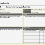 Projektstatusbericht Vorlage Einzigartig Charmant Projektstatusbericht Vorlage Ideen
