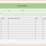 Protokoll Vorlage Excel Neu 10 Protokoll Vorlage