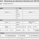 Prüfprotokoll Vde 0701 Vorlage Fabelhaft Das Prüfprotokoll Gehört Immer Dazu