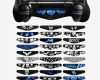 Ps4 Lightbar Sticker Vorlage Inspiration Skull Boss 30 Pcs Light Bar Cover Sticker Skin for sony