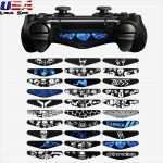 Ps4 Lightbar Sticker Vorlage Inspiration Skull Boss 30 Pcs Light Bar Cover Sticker Skin for sony