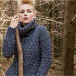 Pullover Häkeln Vorlagen Luxus Rollkragenpullover Mit Rippenmuster Häkeln Und Stricken