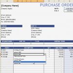 Purchase order Vorlage Gut Purchase order with Price List