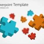 Puzzle Powerpoint Vorlage Schön 3d Colorful Puzzle Powerpoint Template