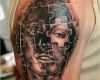 Puzzle Tattoo Vorlagen Cool Tattoo Puzzle Portrait Upper Arm