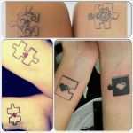 Puzzle Tattoo Vorlagen Neu Puzzle Couples Tattoo Ideas Tattoos