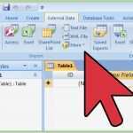 Q Connect Register Vorlage Erstaunlich How to Import Excel Into Access 8 Steps with