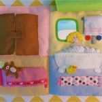 Quiet Book Vorlagen Elegant Dollhouse Quiet Book Bedroom and Bathroom See the