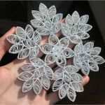 Quilling Vorlagen Cool Quilled Snowflake with Silver Glitter by Ombryb On Deviantart