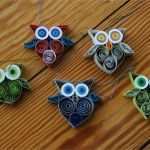 Quilling Vorlagen Eule Wunderbar Quilling Eule