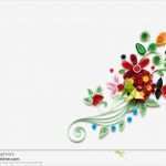 Quilling Vorlagen Zum Ausdrucken Erstaunlich Quilling Flower Paper White Background Stock Image