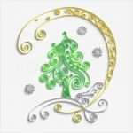 Quilling Vorlagen Zum Ausdrucken Fabelhaft ornamental Design Of Christmas Tree On White Background