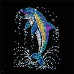 Quilling Vorlagen Zum Ausdrucken Wunderbar Paillettenbild Für Erwachsene Delfin