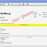 Quittung Vorlage Excel Gut Easy Quittung Download