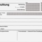 Quittungsblock Vorlage Hübsch Quittungen A6 Quer 2 X 40 Blatt Brunnen