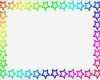 Rahmen Vorlagen Kostenlos Downloaden Luxus Star Border Page Rainbow Borders Pinterest