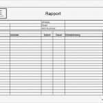 Rapportzettel Vorlage Excel Hübsch Rapportblatt