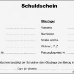 Ratenzahlungsvereinbarung Vorlage Inspiration Schuldschein Vordruck Pdf Download