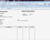 Rechnung In Excel Vorlage Wunderbar Rechnung