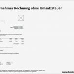 Rechnung Kleinunternehmer Vorlage Kostenlos Luxus Rechnung Fu¨r Kleinunternehmer Rechnungsmuster Für