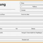 Rechnung Quittung Vorlage Elegant 5 Quittung Vorlage Excel