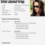 Register Vorlage 1 10 Genial Schüler Lebenslauf Vorlage Dokument Blogs