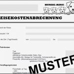 Reisekostenabrechnung Vorlage Kostenlos Schön Hundetrainer – Hunde Ring Berufe