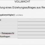 Reisevollmacht Kind Mit Einem Elternteil Vorlage Bewundernswert Vollmachtsformular Wenn Kinder Mit Verwandten Freunden