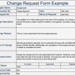 Request for Information Vorlage Neu Change Request form Template Excel Dogs Cuteness Daily