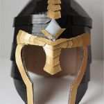 Ritterhelm Basteln Vorlage Erstaunlich Crafteeo Diy Cardboard Warrior Helmets — All for the Boys