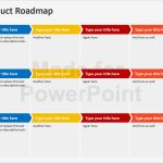 Roadmap Vorlage Powerpoint Einzigartig Product Roadmap Powerpoint Template Editable Ppt