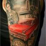 Rockabilly Tattoo Arm Vorlagen Großartig Car Tattoos for Men Ideas and Inspiration for Guys