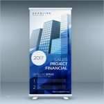 Roll Up Design Vorlagen Erstaunlich Abstrakt Roll Up Banner Mit Werbedesign