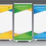 Roll Up Design Vorlagen Neu Unternehmen Roll Up Banner Vorlage Kostenlose Vektor