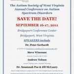 Save the Date Email Vorlage Business Hübsch the Autism society Of West Virginia aswv Fall Conference