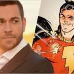 Schauspieler Vita Vorlage Schön &quot;shazam &quot; Erstes Set Bild Zeigt Zachary Levi Im Kostüm