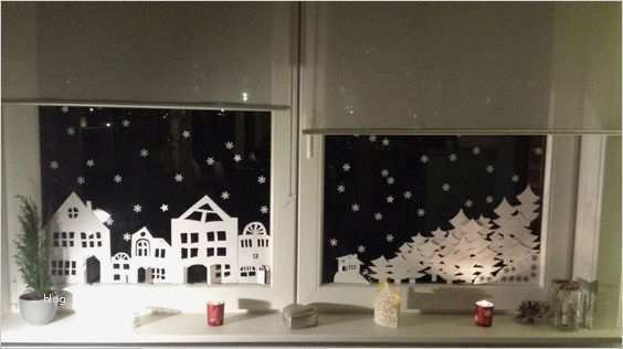 Scherenschnitt Vorlagen Zum Ausdrucken Weihnachten Luxus Fensterbild Winterlandschaft Zum ...