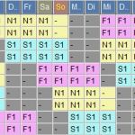 Schichtplan Vorlage 3 Schichten Best Of Schichtplanung