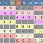 Schichtplan Vorlage 3 Schichten Cool Schichtplanung Schichtplan Beispiele