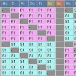 Schichtplan Vorlage 3 Schichten Schön Schichtplan 2 6