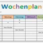 Schichtplan Vorlage Pdf Best Of Wochenplan Vorlage Download