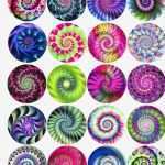 Schmuck Basteln Vorlagen Bewundernswert Swirl Tie Dye Pattern 20 Pieces $24 00