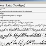 Schönschrift Vorlage Hübsch Screenshot softwareload