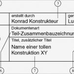 Schriftfeld Din En iso 7200 Vorlage Gut Die Technische Zeichnung Sprache Des Ingenieurs