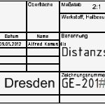 Schriftfeld Technische Zeichnung Vorlage A3 Bewundernswert Datei software Cad Tutorial Intro Distanzstueck