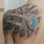 Schulter Tattoos Vorlagen Elegant Biomechanik Tattoo 20 Coole Ideen Und Inspirierende Bilder