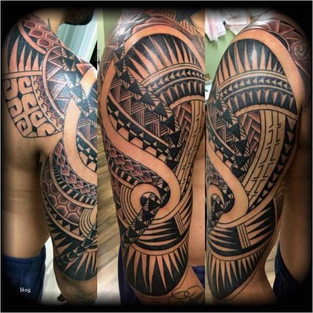 Tattoo Maori Arm und Schulter