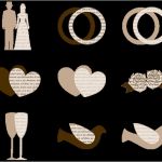 Scrapbooking Vorlagen Großartig Fun Sticker Scrapbook Hochzeit