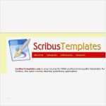 Scribus Vorlagen Elegant Use Free Scribus Templates to Save Money and Be More